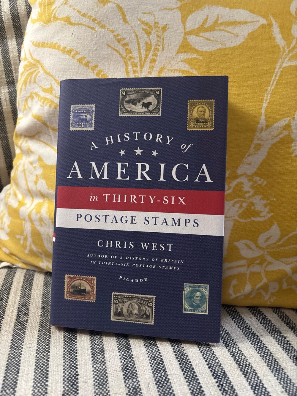 A History of America in Thirty-Six Postage Stamps - Signed by author